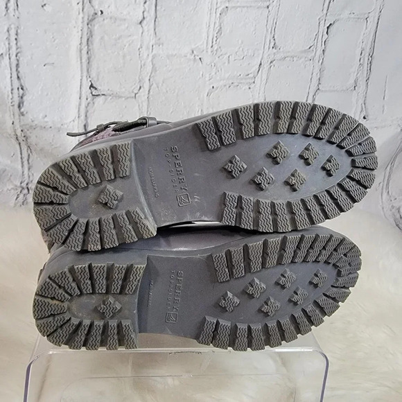 Sperry Rain Boots  Womens 6 Plaid Fabric Rubber Waterproof‎ Outdoor Preppy Cute - Picture 10 of 12